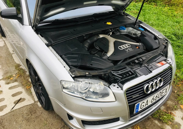 Audi A4 cena 59690 przebieg: 165997, rok produkcji 2005 z Gdynia małe 154